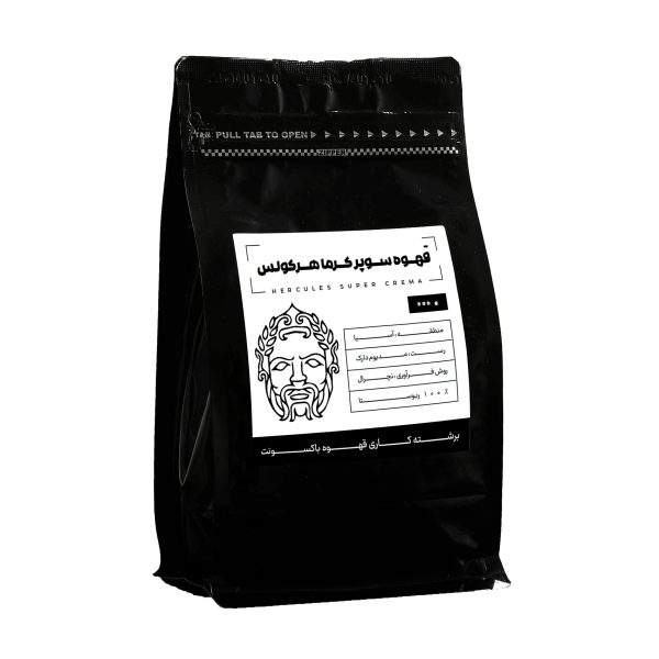 قهوه سوپر کرما و فول کافئین هرکولس -قهوه فول کافئین